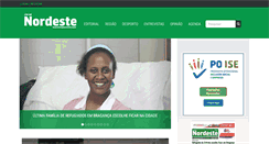 Desktop Screenshot of jornalnordeste.com